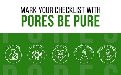PORES Be Pure Anti-Acne Face Mask with Neem Tea Tree & Salicylic Acid