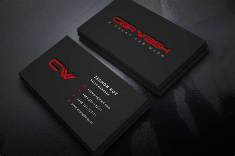 Car Wash Business Cards 的图像结果