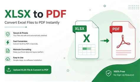 Convert XLSX to PDF Online 100% Free | Fast Excel to PDF Converter ...