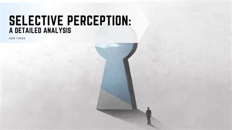 Image result for Selective Perception Examples