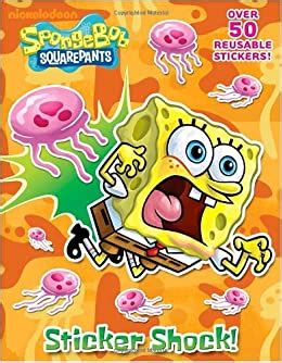 Buy Sticker Shock! (SpongeBob SquarePants) (Reusable Sticker Book) Book ...