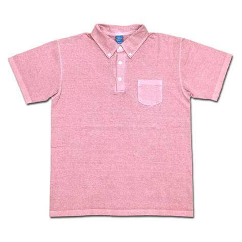 Good On グッドオン SS POLO TEE SHIRTS P-CORAL コーラルピンク ショートスリーブポロTシャツ ポロシャツ ...