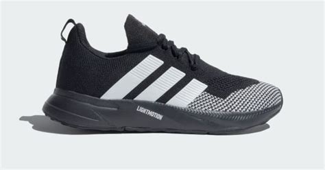 adidas LIGHTRUN FLARE RUNNING SHOES - Black | adidas India