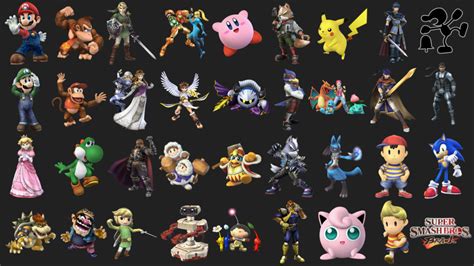 Super Smash Bros. Brawl Characters by Jsmit186 on DeviantArt