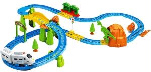 Lattice Kids Huge Train with Intelligent Sensing Dialog Light Effects ...