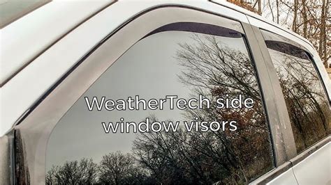 Image result for How to Install WeatherTech Side Window Guards
