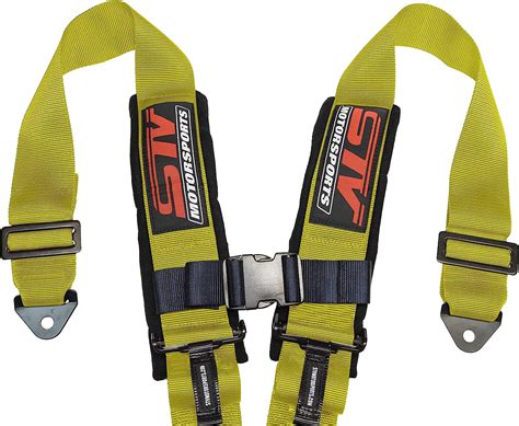 Buy STV Motorsports 4 Point Harness - 3” Pads - Universal V-Type - Bolt ...