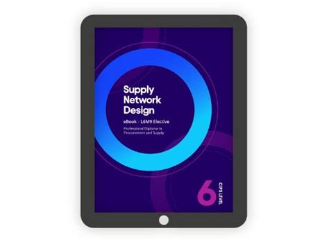 Supply Network Design Ebook - eBooks | CIPS