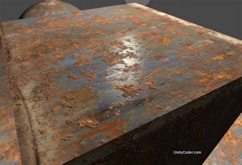 Unity Shader Rust 的图像结果