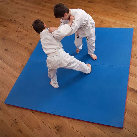 Martial Arts Floor Mat Blue/Red 20mm 21077 | Actiasmat