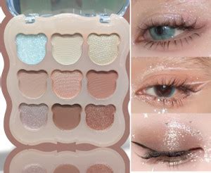 GULGLOW99 Korean Eye Glitter Makeup 9 colors high pigment eyeshadow 12 ...