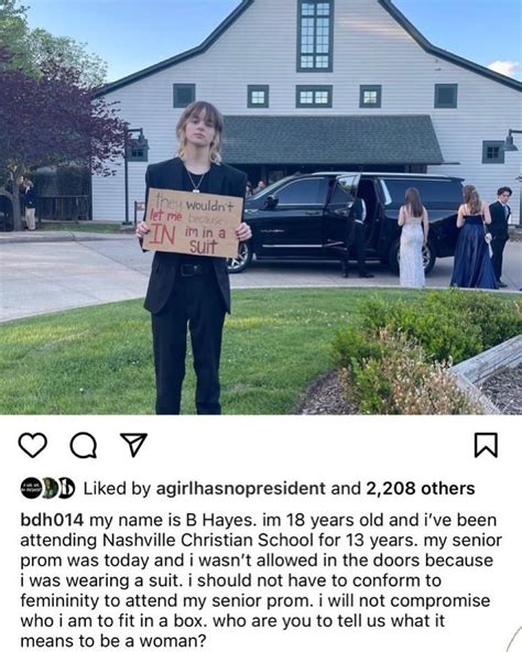 Nashville, Tennessee Christian School refused to allow a female student ...