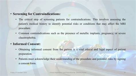 Clinical Applications and Procedure of MRI.pptx