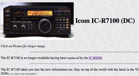 Image result for IC-R7100