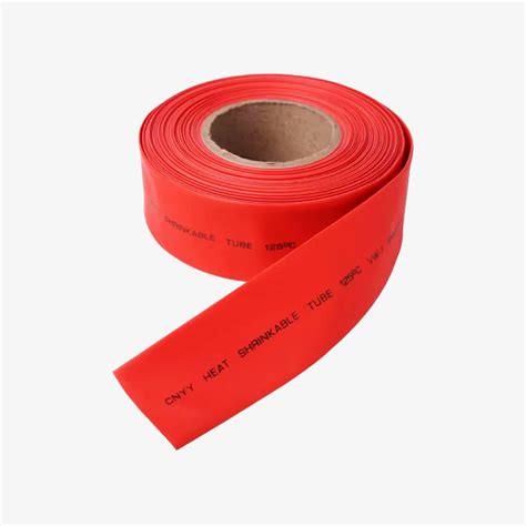 Heat Shrink Sleeve Tube Flat - 15 mm Diameter - Red - 1 meter ...