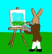 Image result for Rabbit Painting