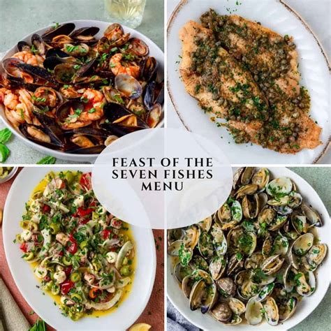 Feast of the Seven Fishes Menu - The Little Ferraro Kitchen