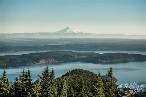 On top of Mt. Walker all covered in dust - Jon the Road Again - Travel ...
