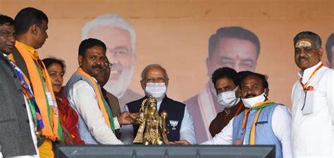 PM Modi addresses public meetings in Amethi and Prayagraj, Uttar Pradesh