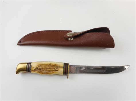 SOLINGEN GERMANY STAINLESS KNIFE AND SHEATH