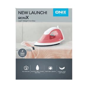 Small Appliances :: Irons :: Onix XRD Iron Box