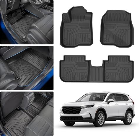FIILINES for Honda CRV Floor Mats 2023 2024 2025 (Include Hybrid/Non ...
