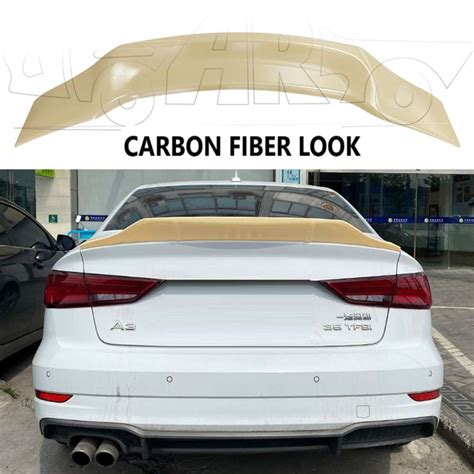 Car Craft Compatible With Audi A3 2014-2020 Rear Trunk Wing Boot ...