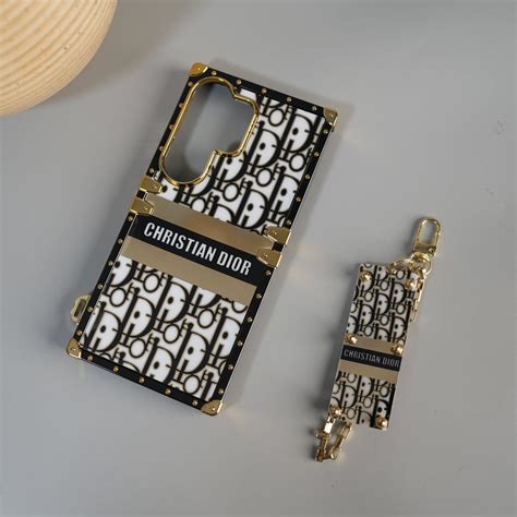 Galaxy S26 Ultra Luxury CD Trunk Case Cover With Chain – FRATO