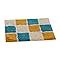Buy AAZEEM Abstract Cotton Door Mat - 16"x24", Multicolour Set of 3 ...