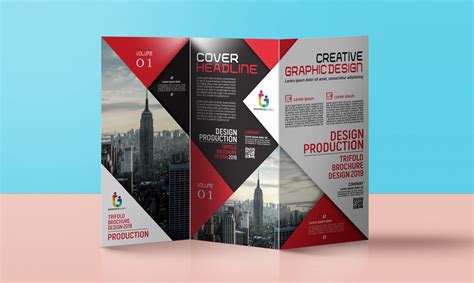 Corporate Trifold Brochure Design Free Template - GraphicsFamily