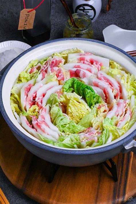 Mille Feuille Nabe (Pork & Napa Cabbage Hotpot) | Recipe | Napa cabbage ...
