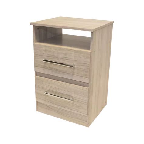 MESA DE LUZ C- 2 CAJONES MAXIMO