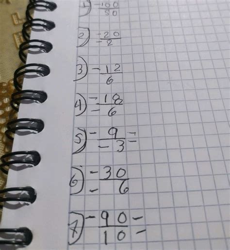 Calculate -100 divided by 50 | StudyX