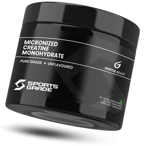 SportsGrade™ Creatine Monohydrate by Gentle Beast - Micronized & 3rd P