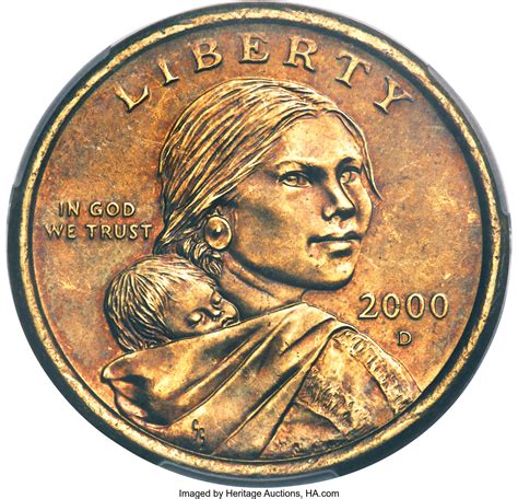 2000-D $1 Sacagawea Dollar / South Carolina Quarter Mule MS64 | Lot ...