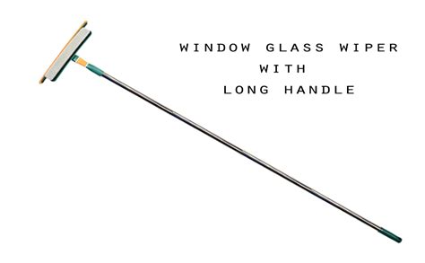 ROMINO Glass Wipers, 3 in 1 Glass Wiper for Windows with Long Handle ...