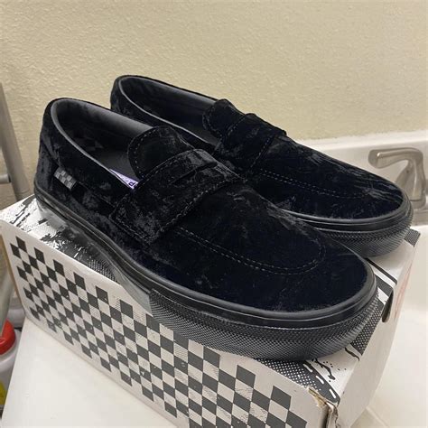 Vans Skate Style 53 Slip-on Loafers Black /... - Depop