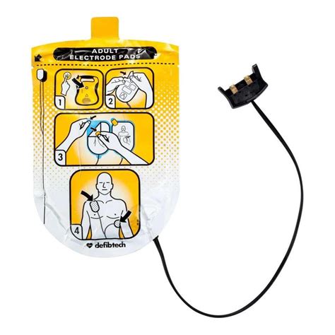 AED Electrode Defibtech Lifeline&Lifeline - SafetyFireProducts