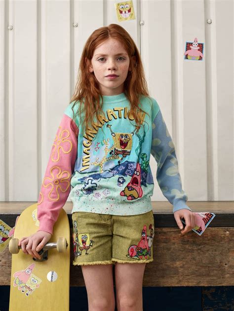 Stella McCartney Kids Collaborates With SpongeBob SquarePants: A Fusion of Fashion and Fun ...