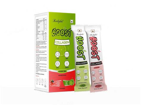 Buy Radiplex Boost Collagen Sugar Free Nutraceutical Powder - Mix Berry ...