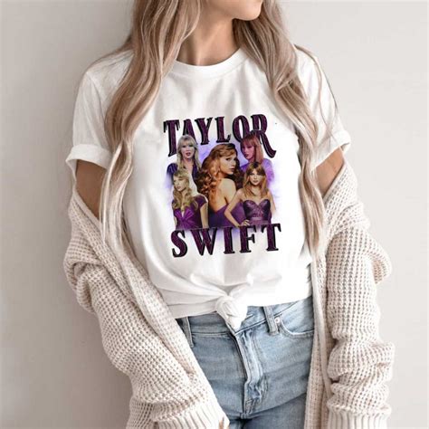 Taylor Swift Purple Poster T-Shirt - Nowstalgia