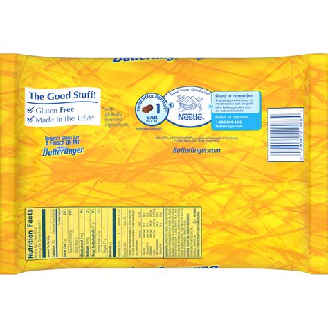 Butterfinger Nutrition Facts