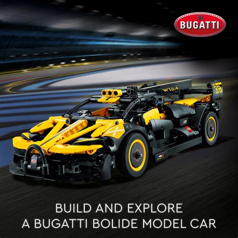 Buy LEGO Technic Bugatti Bolide Building Toy Set, 905 Pieces ...