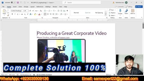 Image result for Word Module 5 Sam Project B Cengage
