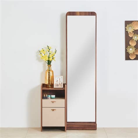 Buy Serenity Dresser Mirror with Drawer - Brown from Home Centre at ...