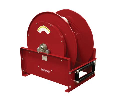 50 ft (1 1/4 in I.D.), 600 psi Max Op Pressure, Spring Return Hose Reel ...