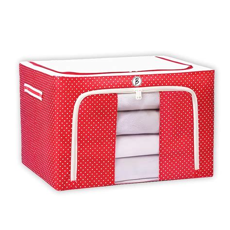 Btag Clothes, Foldable Clothes Storage Baskets for Wardrobe, Books ...