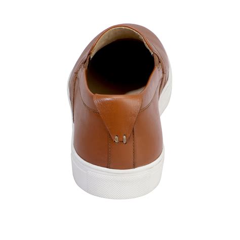 Buy Tan Madrid Mens Slip On Shoes Online - Hidesign