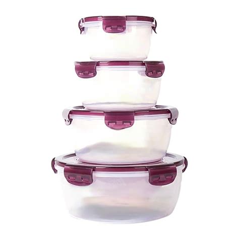 Dechome Kitchen Mixing Bowls - 4pc Glass Bowls with Lids Set - Neat ...