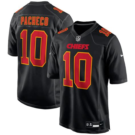 Isiah Pacheco Kansas City Chiefs Black Fashion Game Jersey